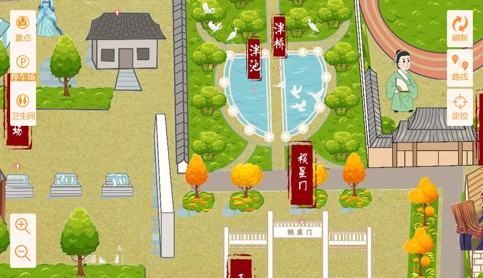 塘厦镇手绘地图景区语音讲解导览系统：智慧景区建设的基石